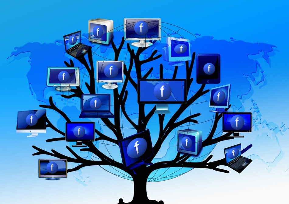 Tree with icons with the characters 'f'