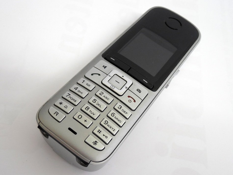 phone on white background