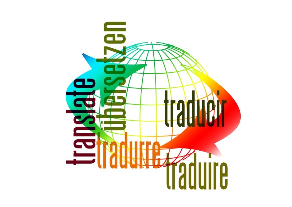 words-translations on the globe