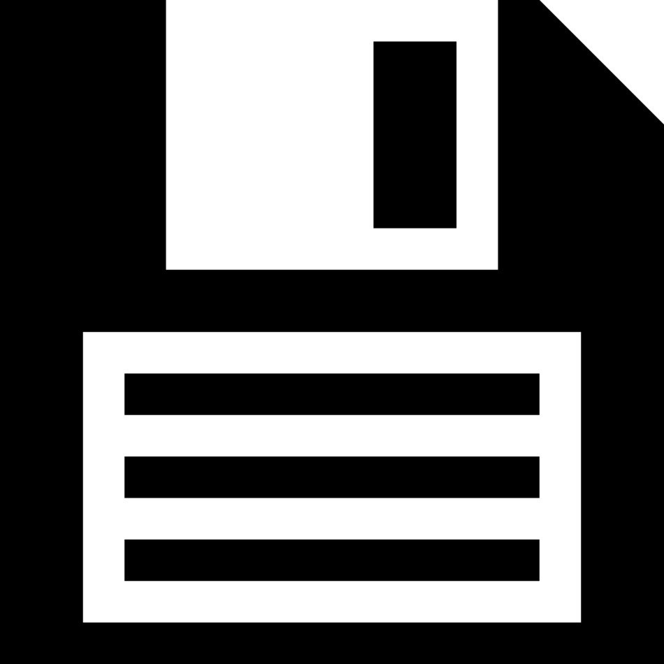 İllustration of floppy disk