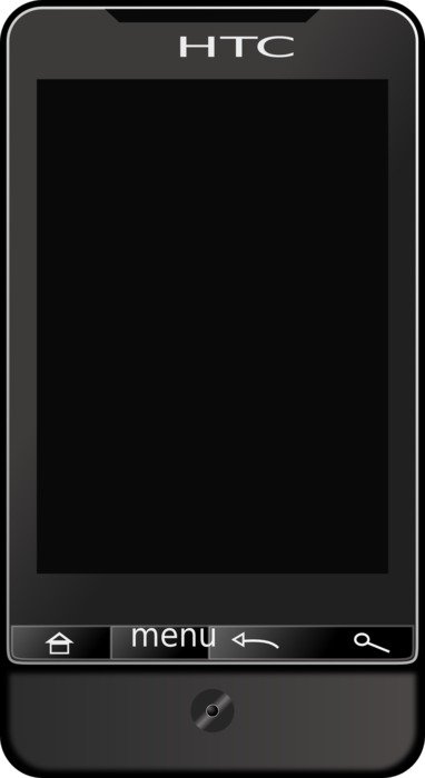 Ä°llustration of HTC smartphone