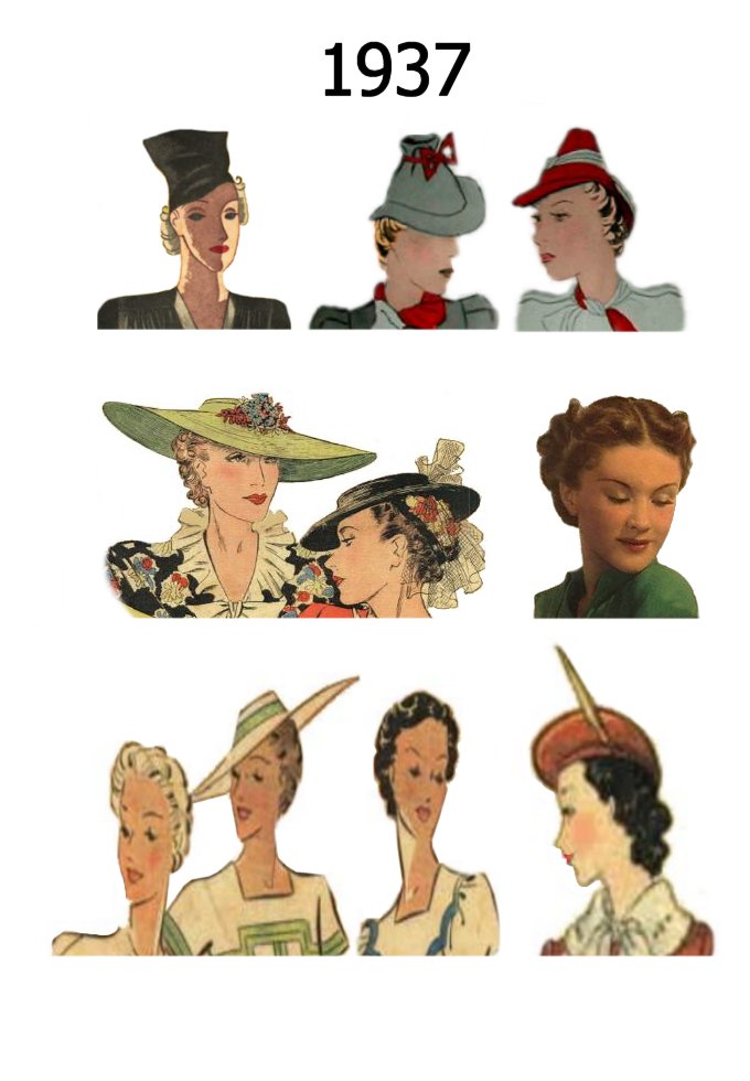 1930s hairstyles women