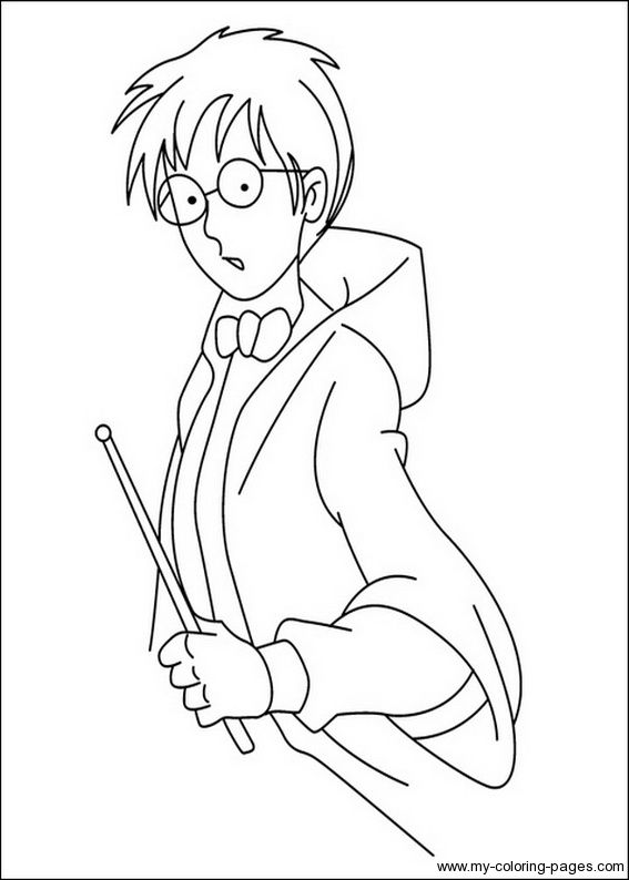 Download Harry Potter House Coloring Pages Free Image