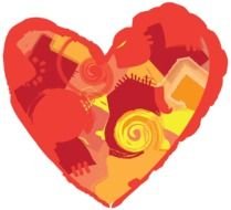orange heart
