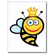 Cartoon Queen Bee Clip Art N6