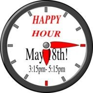 Happy Hour Clip Art N12