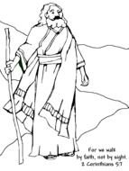 black and white picture of an old man for coloring