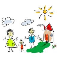 Kid Family Cartoon N2