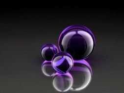 clipart of the 3D Purple circle