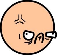 Ä°llustration of Angry Face