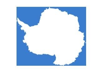 Antarctica Flag Map