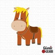 Horse Barn Clip Art N5