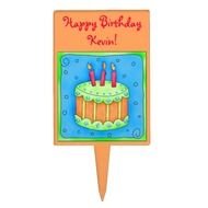 Happy Birthday Orange Cake
