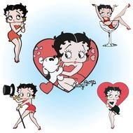 Cartoon Betty Boop Clipart