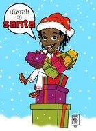 Clip Art Secret Santa N2