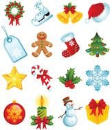 Christmas Ornament Elements drawing