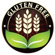 Gluten Free green sign drawing