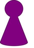 Game Pieces Clip Art drawing