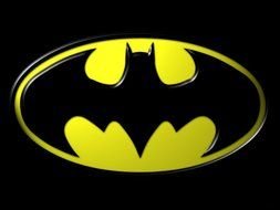 Batman Logo banner drawing