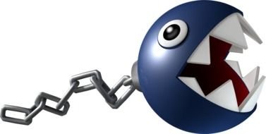 Chain Chomp Mario Kart drawing