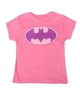 Pink Girl Shirt with Batman logo