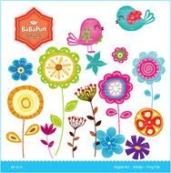 Wedding Birds Clip Art N3