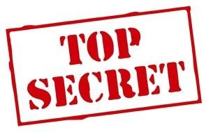 Top Secret as picture for clipart