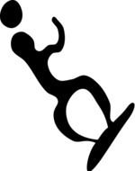 Rock On Clip Art drawing