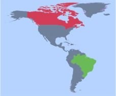 Brazil Map Clip Art N3