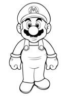 Mario Coloring Pages drawing