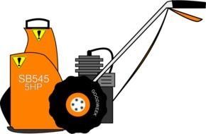 Snow Blower Used as an illustration