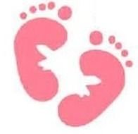 Pink Baby Feet Clip Art N9