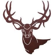 Mule Deer Head Clip Art