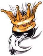 Royal Crown Tattoo Designs