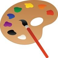 Paint Palette Clip Art N18