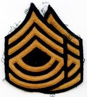 US Army Master Sergeant Stripes