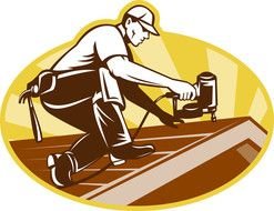 Dachpappe Nagelnjpg drawing