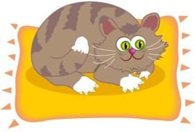 clipart of the feline