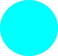 Blue Circle Clip Art N16