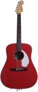 red guitar drawing
