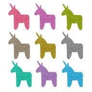 Pink Unicorn Clip Art N2
