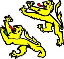 Medieval Lion drawing