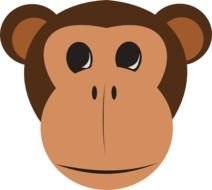 Monkey Face Clip Art N22