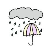 Spring Rain Clip Art N7