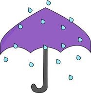 Rain Umbrella Clip Art N11