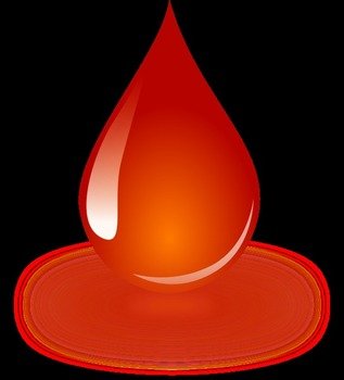 Blood Drop Clip Art N31