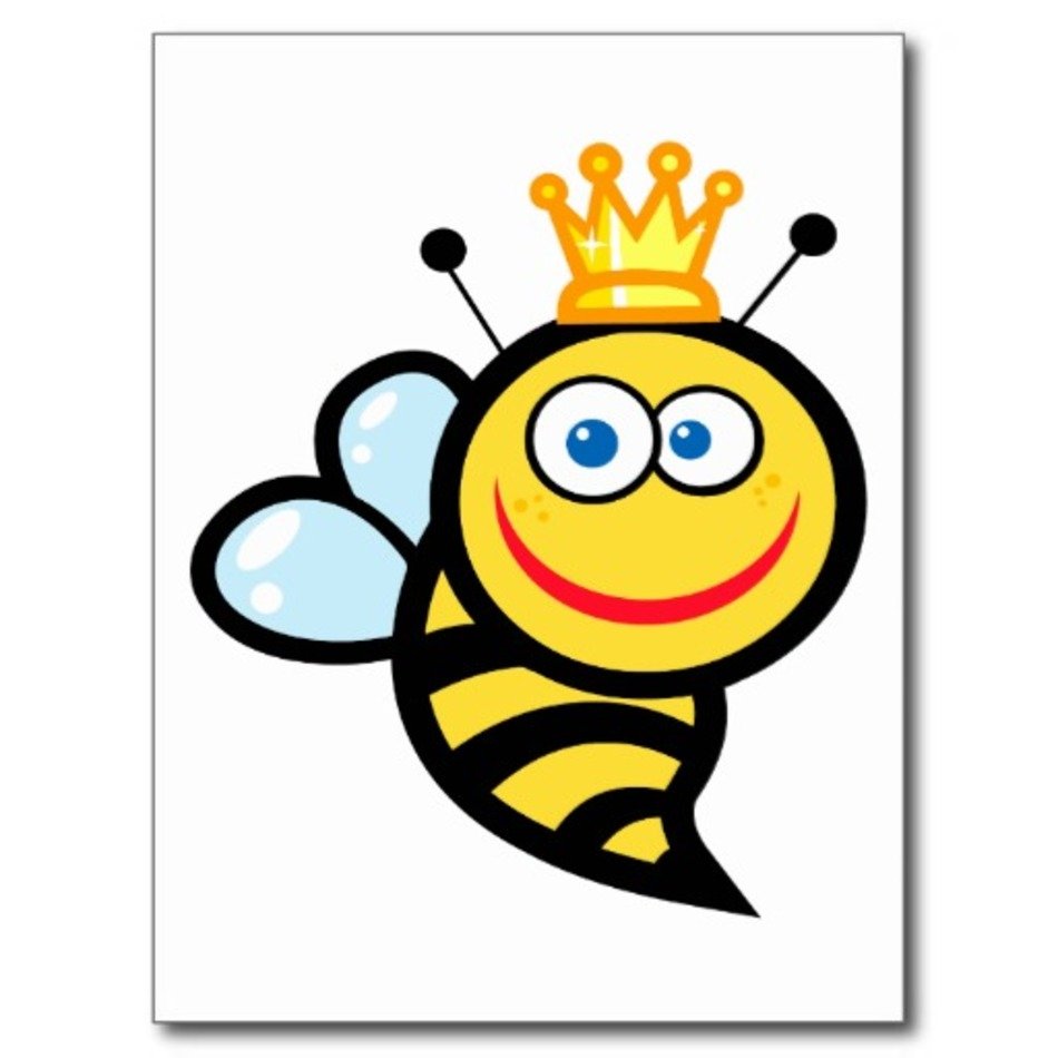 Cartoon Queen Bee Clip Art N6