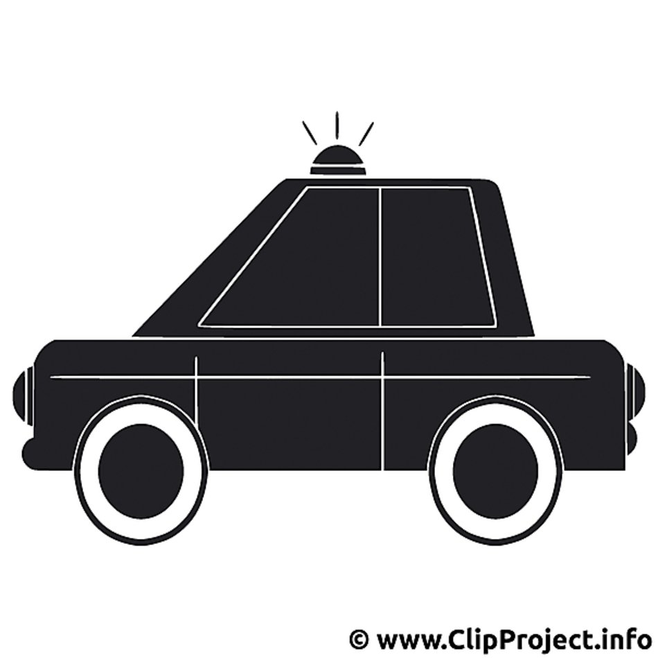 Bildtitel Polizei Auto Clipart SVG Graphics