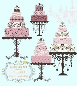 Wedding Cake Clip Art N36