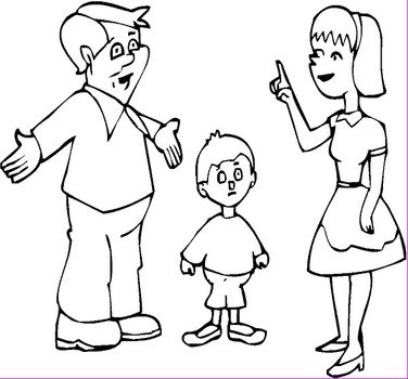Family Fun Coloring Pages